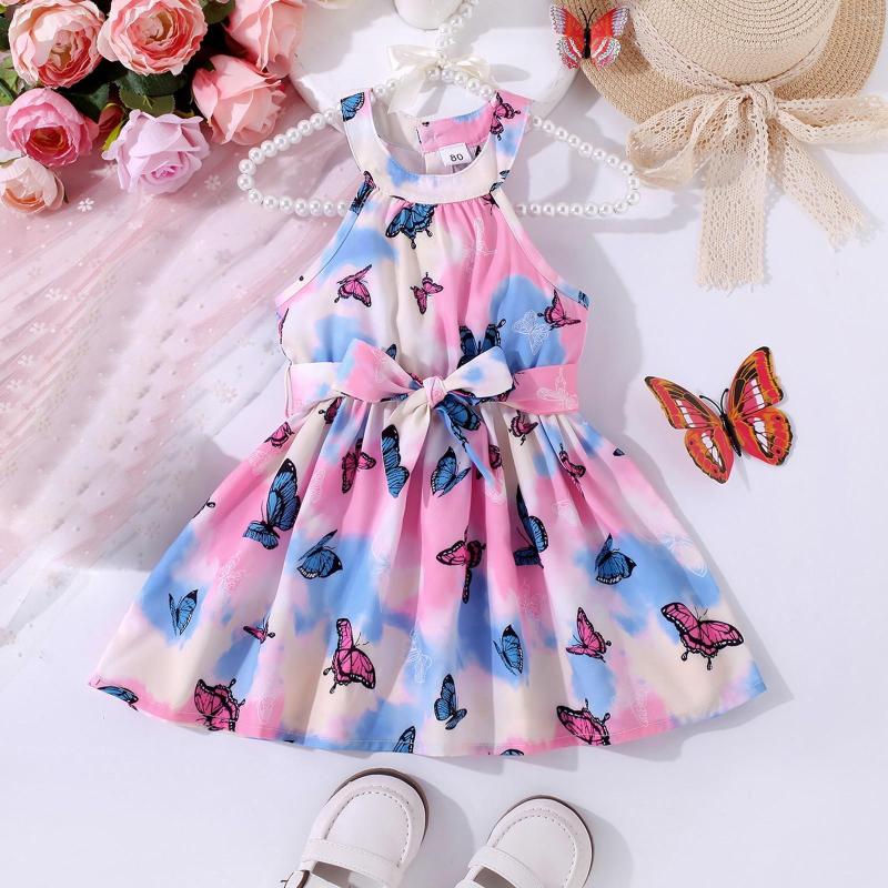 Girl Dresses Girls' Dress Summer Temperament Sleeveless Shirt Butterfly Princess Pink Children's Clothing
Girl Dresses Girls' Dress Summer Temperament Sleeveless Shirt Butterfly Princess Pink Children's Clothing