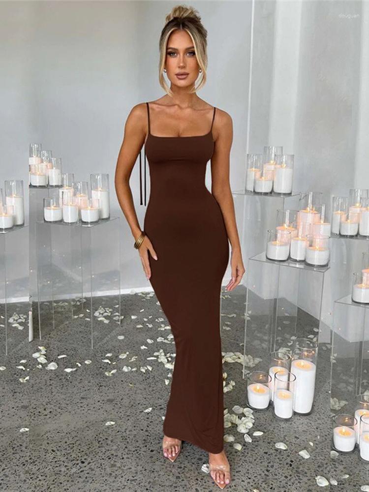Casual Dresses Townlike Women' 2023 Summer Line Sexy Open Back Pleated Slim Fit Solid Color Strap Dress, Black
Casual Dresses Townlike Women' 2023 Summer Line Sexy Open Back Pleated Slim Fit Solid Color Strap Dress, Black
