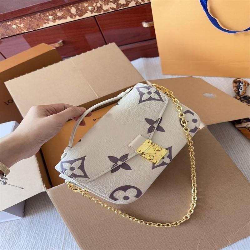Luxury famous brand women designer Shoulder bag gold chain bag Cross body womens handbag fashion crossbody bag purse flowers Shoulder Bags, Customize
Luxury famous brand women designer Shoulder bag gold chain bag Cross body womens handbag fashion crossbody bag purse flowers Shoulder Bags, Customize