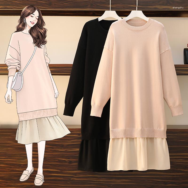 Casual Dresses EHQAXIN Womens Knitted 2023 Autumn Winter Fashion Loose All-Match Sweater Stitching Dress Style -4XL, Black
Casual Dresses EHQAXIN Womens Knitted 2023 Autumn Winter Fashion Loose All-Match Sweater Stitching Dress Style -4XL, Black