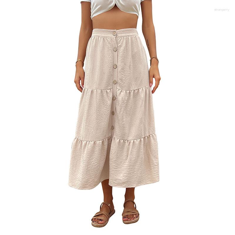Skirts Summer Long Women Boho Print Skirt Female Beach Maxi Ladies Vintage Loose Elastic Waist Holiday, Apricot
Skirts Summer Long Women Boho Print Skirt Female Beach Maxi Ladies Vintage Loose Elastic Waist Holiday, Apricot