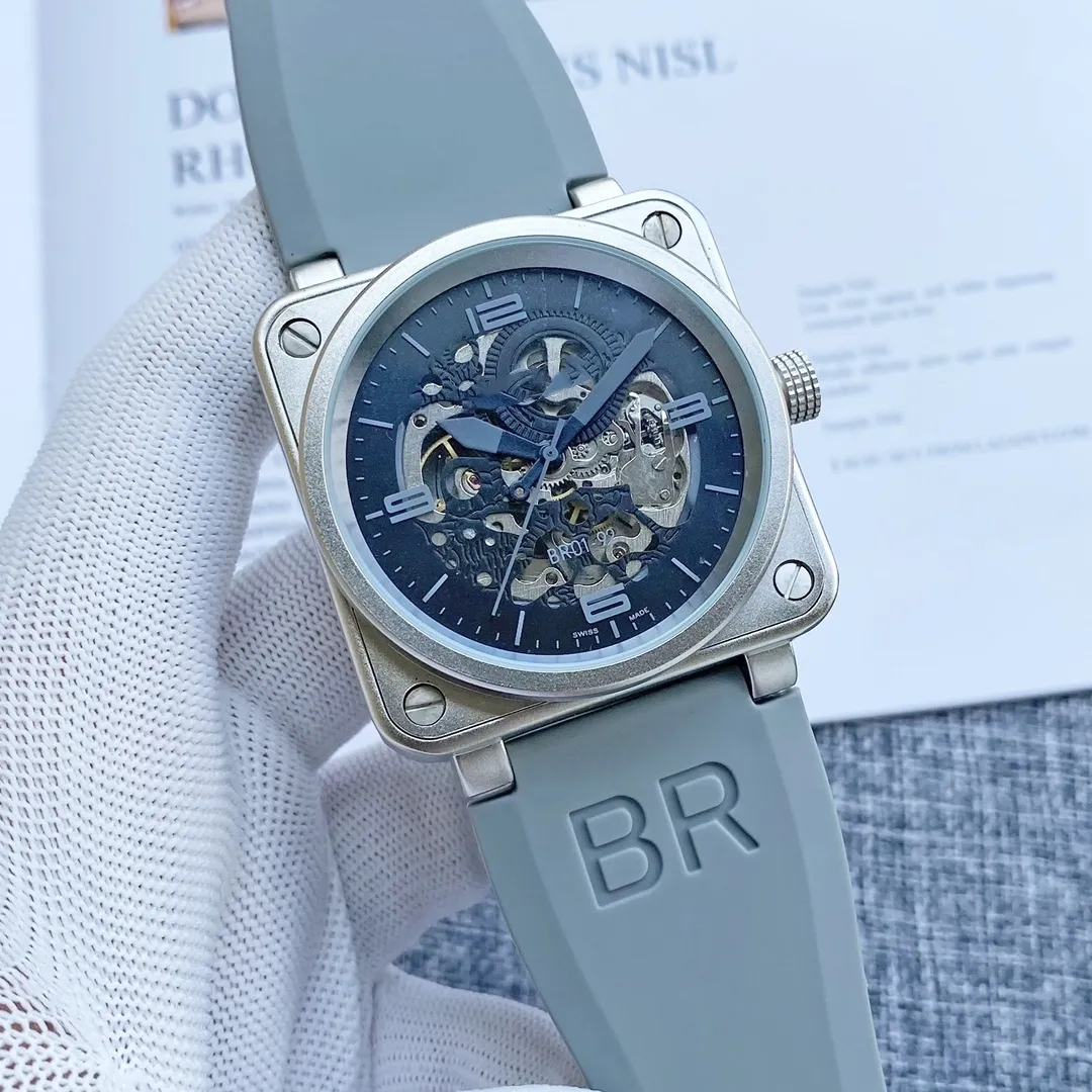 2023 Top Quality 44MM mens bell wristwatches waterproof automatic movement mechanical watch sapphire glass stainless steel men ross watches BERO66
2023 Top Quality 44MM mens bell wristwatches waterproof automatic movement mechanical watch sapphire glass stainless steel men ross watches BERO66