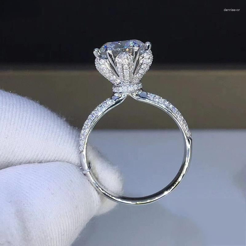 Cluster Rings Custom Name Copy Certified 5 Diamond Engagement Ring Women 14k White Gold Sterling Silver Bridal Moissanite Wedding
Cluster Rings Custom Name Copy Certified 5 Diamond Engagement Ring Women 14k White Gold Sterling Silver Bridal Moissanite Wedding