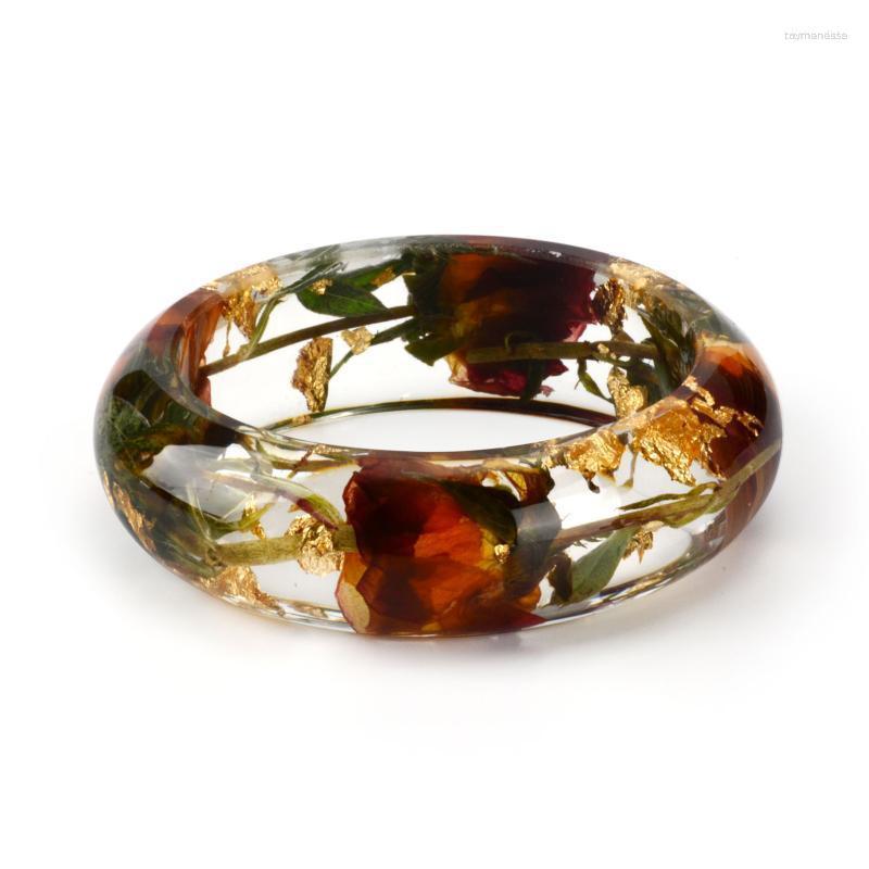 Bangle 2023 Fashion Creative Design Transparent Resin Bracelet Real Dried Flower Rose Leaf For Women Gift Jewelry Raym22
Bangle 2023 Fashion Creative Design Transparent Resin Bracelet Real Dried Flower Rose Leaf For Women Gift Jewelry Raym22
