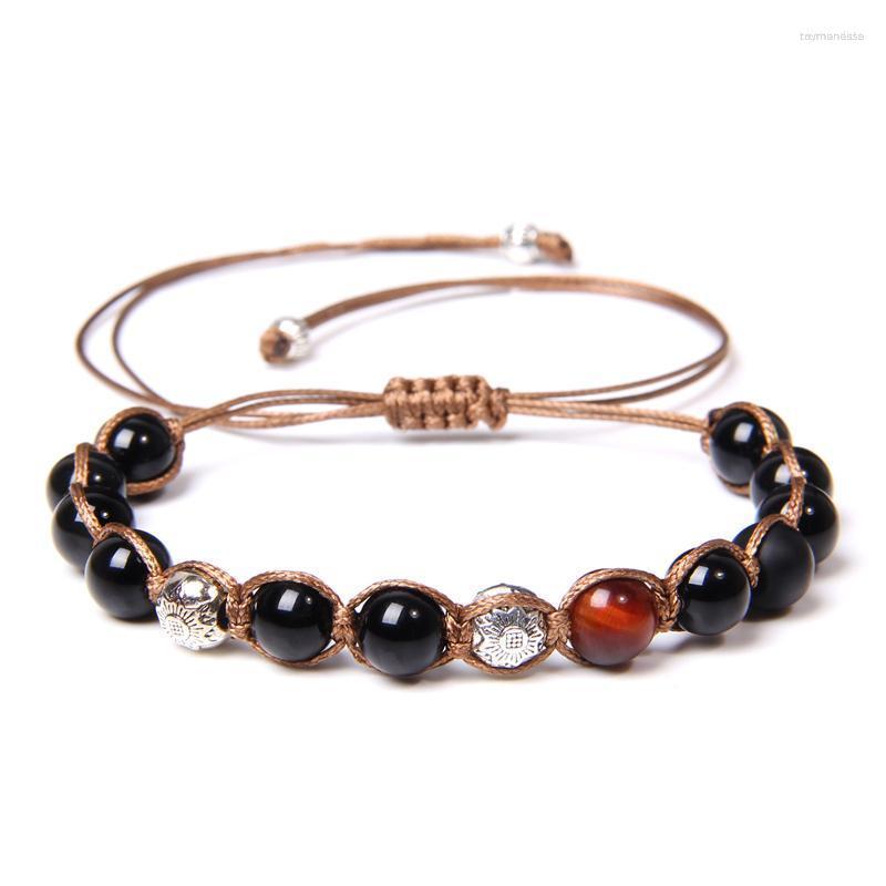 Strand Beaded Strands Adjustable Wrap Bracelet Red Tiger Eye Stone Onyx Bracelets For Men Women Gold Chain Handmade Braided Bangles Jewelry
Strand Beaded Strands Adjustable Wrap Bracelet Red Tiger Eye Stone Onyx Bracelets For Men Women Gold Chain Handmade Braided Bangles Jewelry