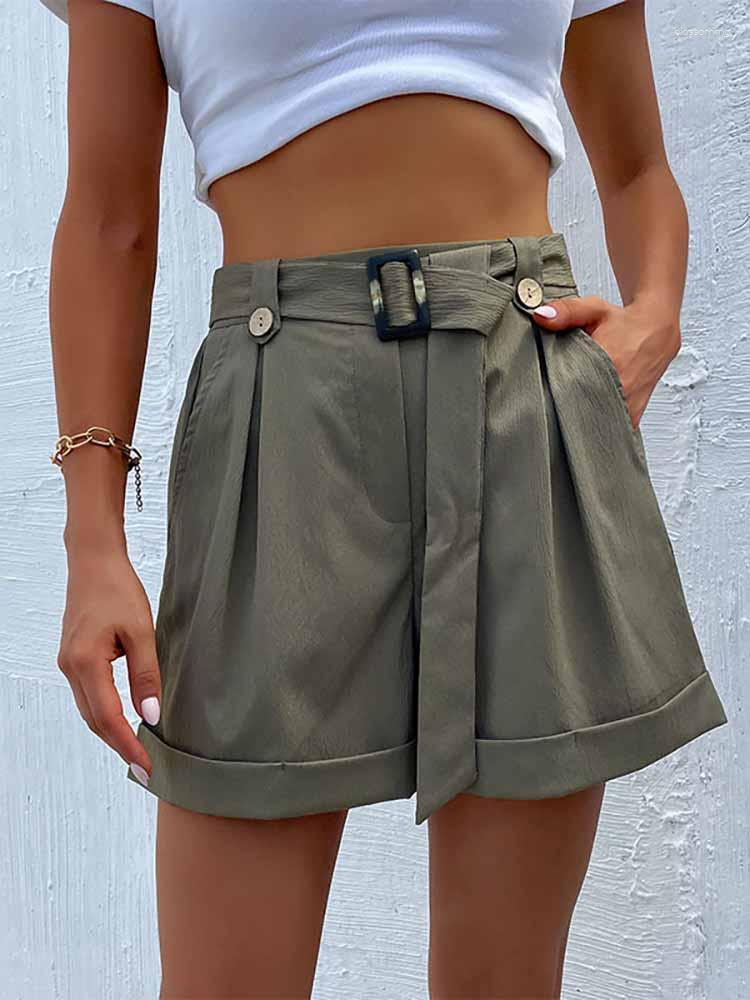 Women's Shorts Women Commuter 2023 Summer Loose Breathable Solid Color Casual Wide-leg Office All-match, Army green
Women's Shorts Women Commuter 2023 Summer Loose Breathable Solid Color Casual Wide-leg Office All-match, Army green