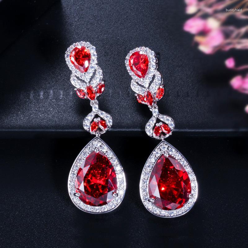 Dangle Earrings Stylish Luxury Silver Cross White Gold Zircon Long Temperament Engagement Wedding Party Gift Jewelry
Dangle Earrings Stylish Luxury Silver Cross White Gold Zircon Long Temperament Engagement Wedding Party Gift Jewelry