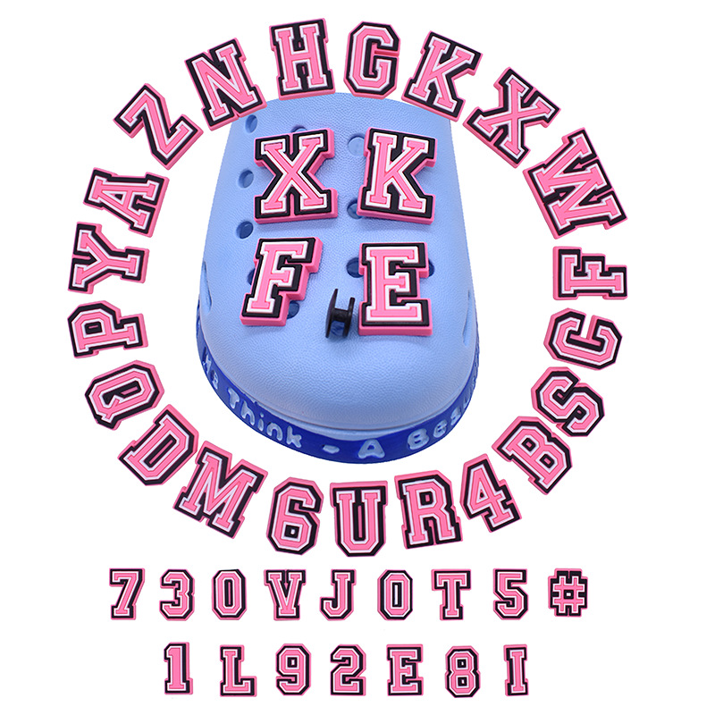 Anime charms pink letters wholesale childhood memories funny gift cartoon charms shoe accessories pvc decoration buckle soft rubber clog charms, Equally mixed colors
Anime charms pink letters wholesale childhood memories funny gift cartoon charms shoe accessories pvc decoration buckle soft rubber clog charms, Equally mixed colors