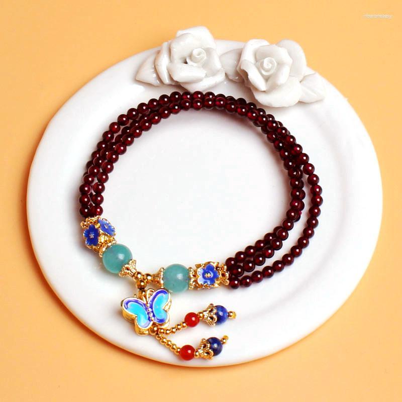 Strand High Quality Pretty Hand Weave 3.5mm Round Shape Natural Red Garnets Elasticity Bracelets W3485
Strand High Quality Pretty Hand Weave 3.5mm Round Shape Natural Red Garnets Elasticity Bracelets W3485