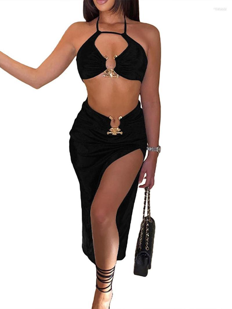 Two Piece Dress Women Lace Two-Piece Skirt Set Off-Shoulder Sleeveless Strappy Vest Long Summer Streetwear (E-Green M, Black
Two Piece Dress Women Lace Two-Piece Skirt Set Off-Shoulder Sleeveless Strappy Vest Long Summer Streetwear (E-Green M, Black