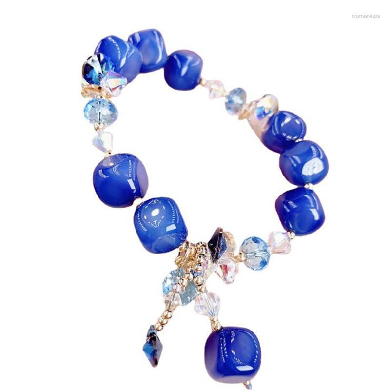 Strand Beaded Strands 2023 Summer Bracelet Female Natural Agate 11 Mm Blue Square Dance Luxury Decoration Cold Do Not Fade A Birthday
Strand Beaded Strands 2023 Summer Bracelet Female Natural Agate 11 Mm Blue Square Dance Luxury Decoration Cold Do Not Fade A Birthday