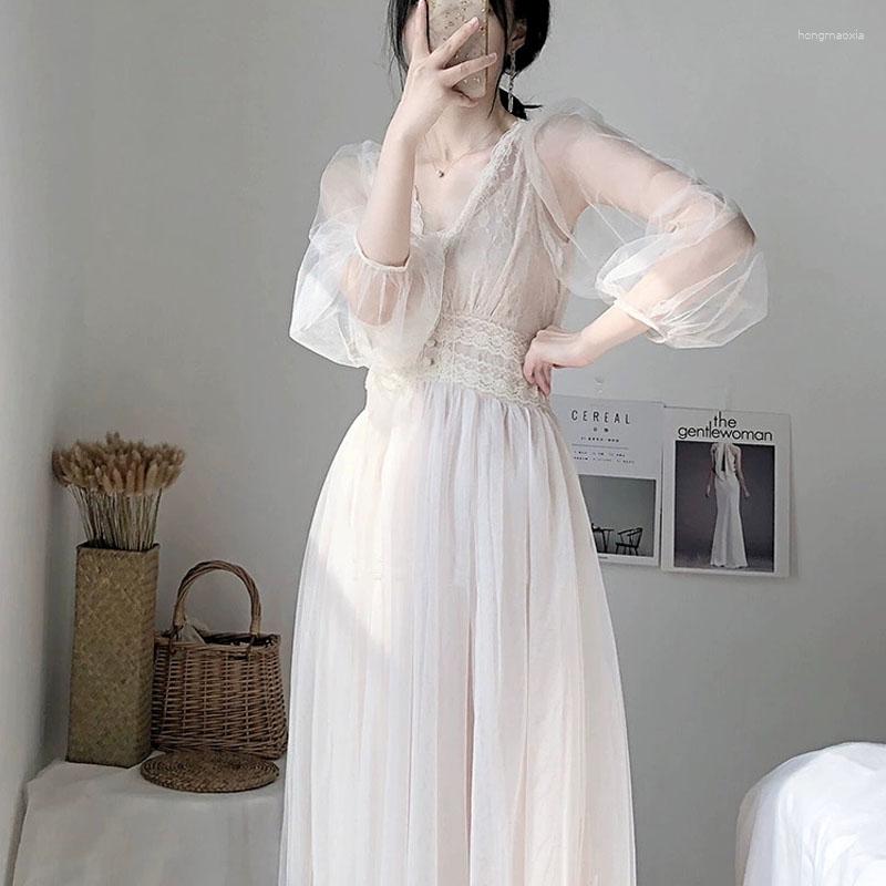 Casual Dresses Summer Elegant Mesh Dress Women Sweet Lace Up White Party Sexy Long Sleeve V-Neck For Vestidos 8126, Apricot
Casual Dresses Summer Elegant Mesh Dress Women Sweet Lace Up White Party Sexy Long Sleeve V-Neck For Vestidos 8126, Apricot