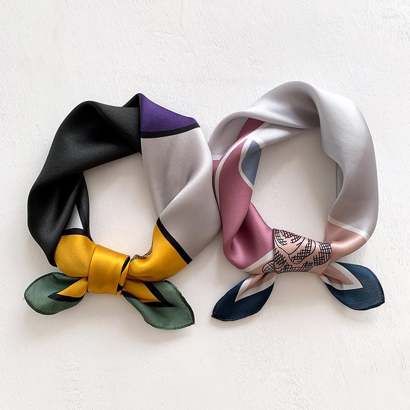 Scarves Spring Summer Patchwork Printing Real Silk Scarf For Women Mulberry 53CM Small Square Ladies Hair Neck
Scarves Spring Summer Patchwork Printing Real Silk Scarf For Women Mulberry 53CM Small Square Ladies Hair Neck