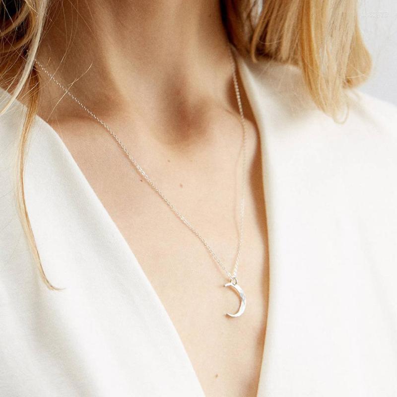 Pendant Necklaces JUJIE Necklace For Women Crescent Party Wedding Jewelry 316L Stainless Steel Circle Gold Silver Color Chain Clavicle
Pendant Necklaces JUJIE Necklace For Women Crescent Party Wedding Jewelry 316L Stainless Steel Circle Gold Silver Color Chain Clavicle