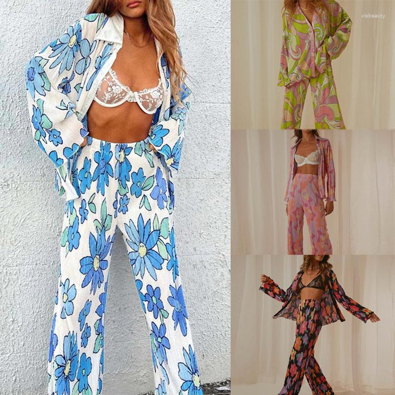 Women' Blouses 2023 Women Spring Summer Ruched Folded Print Shirts Pants Suits Fashion Long Sleeve Loose Tops Crepe Y2k 2PCS Set Outfits, Green
Women' Blouses 2023 Women Spring Summer Ruched Folded Print Shirts Pants Suits Fashion Long Sleeve Loose Tops Crepe Y2k 2PCS Set Outfits, Green