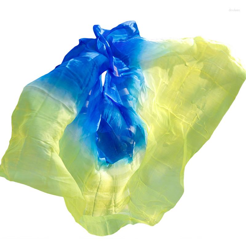 Stage Wear Silk Belly Dance Veil Shawl Scarf Royal Blue Yellow Practice Performance Veils 250/270 114 Cm
Stage Wear Silk Belly Dance Veil Shawl Scarf Royal Blue Yellow Practice Performance Veils 250/270 114 Cm