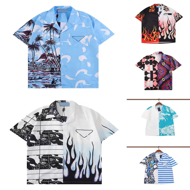 Designer Shirt Men's button down Shirt Printed Bowling Shirt Hawaiian Flower Casual Shirt Men's Slim Short Sleeve Dress Hawaii Asia Top size M-3XL, No.01
Designer Shirt Men's button down Shirt Printed Bowling Shirt Hawaiian Flower Casual Shirt Men's Slim Short Sleeve Dress Hawaii Asia Top size M-3XL, No.01