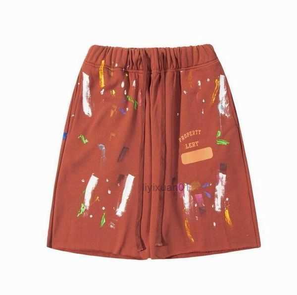Men's Shorts American Fashion Brand Galleryes Depts Hand-painted Splash Printing Pure Cotton Terry Fog High Street 5-point Casual Pants 4 QXHM, 17
Men's Shorts American Fashion Brand Galleryes Depts Hand-painted Splash Printing Pure Cotton Terry Fog High Street 5-point Casual Pants 4 QXHM, 17