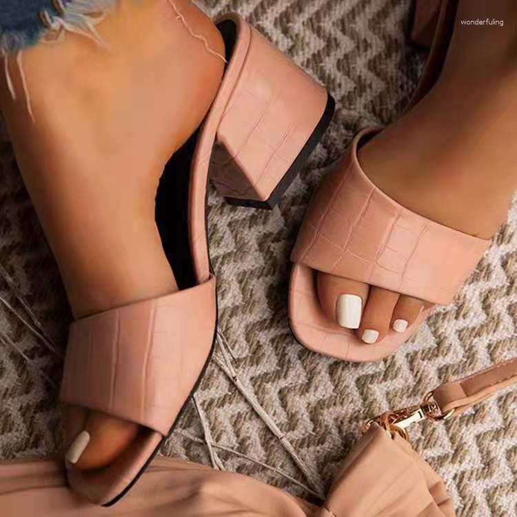 Sandals AnmaiRon Summer Women Pumps Slippers Open Toe High Heels Shoes Heel Clear Black Pink Fish Mouth
Sandals AnmaiRon Summer Women Pumps Slippers Open Toe High Heels Shoes Heel Clear Black Pink Fish Mouth