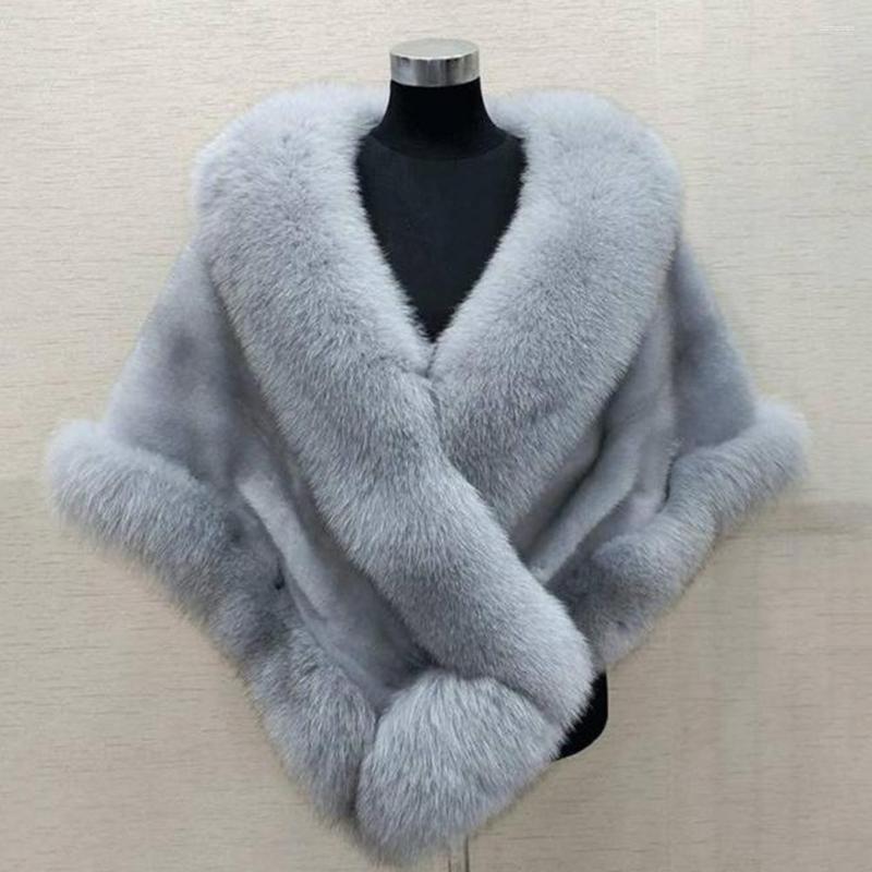 Scarves Fur Women Shawl Coat Jackets Evening Dress Wedding Banquet Plush Cape Outerwear
Scarves Fur Women Shawl Coat Jackets Evening Dress Wedding Banquet Plush Cape Outerwear