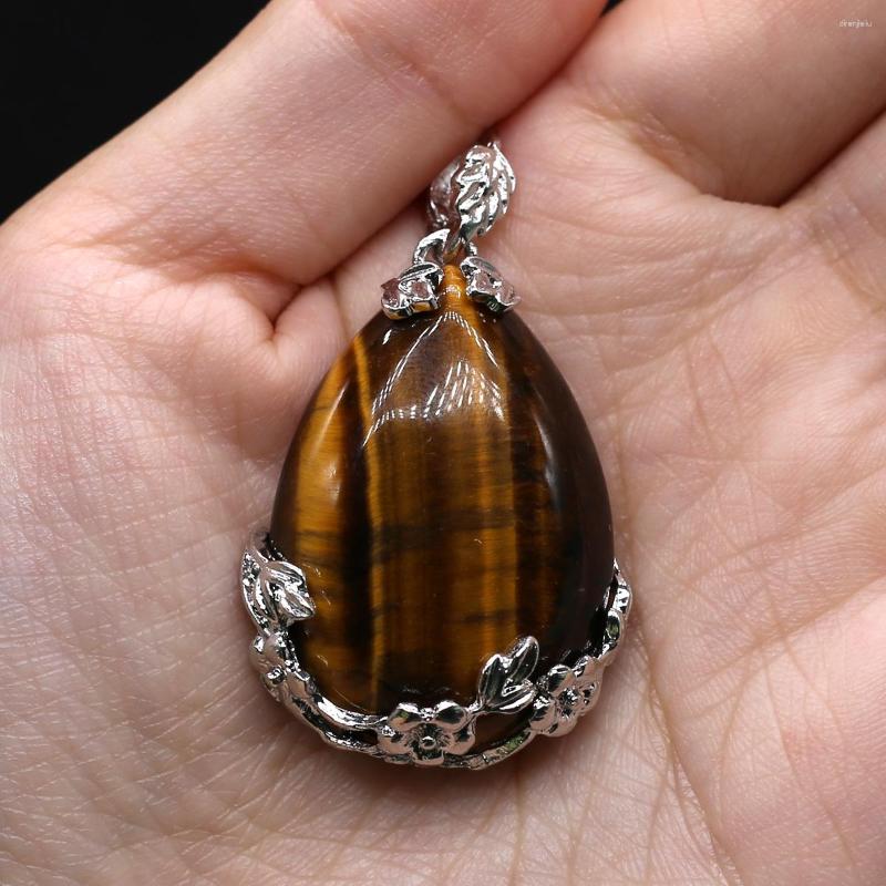 Pendant Necklaces Natural Stone Inlay Flower Water Drop Shape Agates Charms For Women Making DIY Jewerly Gift 27x38mm
Pendant Necklaces Natural Stone Inlay Flower Water Drop Shape Agates Charms For Women Making DIY Jewerly Gift 27x38mm