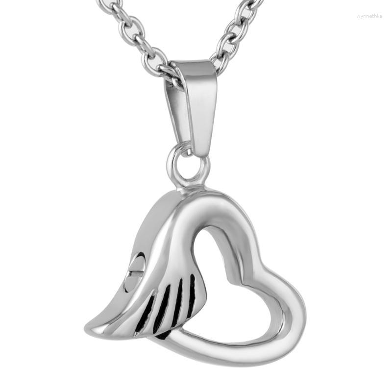 Pendant Necklaces For Ashes Wholesale Or Retail 316L Stainless Steel Angel Wing Feather Heart Cremation Urn NecklacePendant
Pendant Necklaces For Ashes Wholesale Or Retail 316L Stainless Steel Angel Wing Feather Heart Cremation Urn NecklacePendant