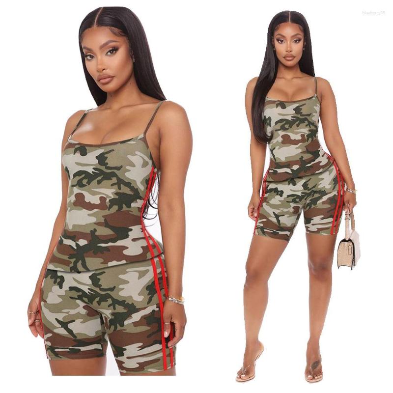 Women' Tracksuits Sleeveless Strapped Vest Leggings Casual Camouflage Slim Set Summer Fashion Two Peice For Women Matching Tracksuit Sets, Green camouflage
Women' Tracksuits Sleeveless Strapped Vest Leggings Casual Camouflage Slim Set Summer Fashion Two Peice For Women Matching Tracksuit Sets, Green camouflage