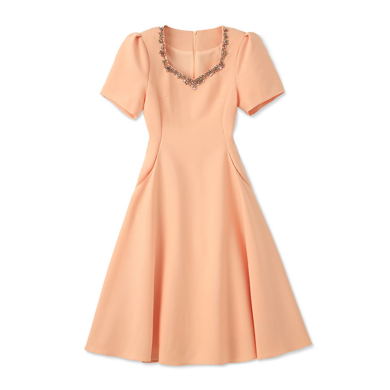 2023 Summer Orange Solid Color Dress Short Sleeve Square Neck Knee-Length Casual Dresses W3L049510
2023 Summer Orange Solid Color Dress Short Sleeve Square Neck Knee-Length Casual Dresses W3L049510