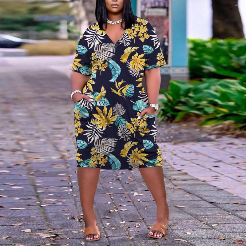 Casual Dresses Women Summer Short Sleeve Floral Print V Neck Shirt Dress Halter For Hi Low, Green
Casual Dresses Women Summer Short Sleeve Floral Print V Neck Shirt Dress Halter For Hi Low, Green