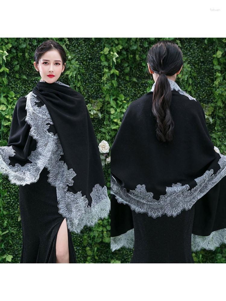 Scarves Women Pashmina Large Scarf Vintage Shawl Wrap Eyelash Floral Lace Wedding Cape 094B
Scarves Women Pashmina Large Scarf Vintage Shawl Wrap Eyelash Floral Lace Wedding Cape 094B