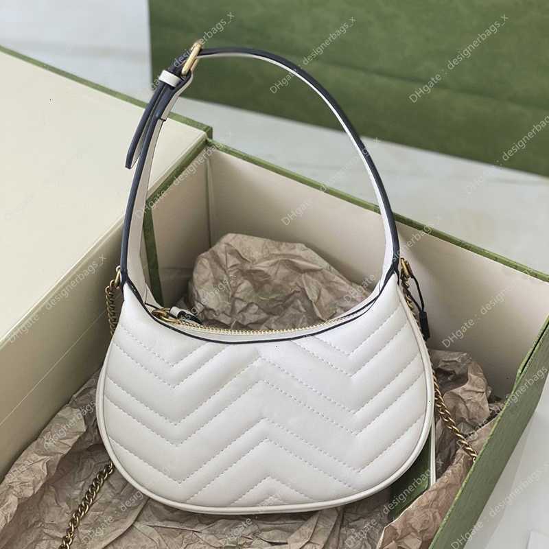 Half 5a Top Quality Underarm Classic Bags Leather Designer Bag Women Fashion Moon Handheld Diagonal Marmont Wallet Chain Purse, White
Half 5a Top Quality Underarm Classic Bags Leather Designer Bag Women Fashion Moon Handheld Diagonal Marmont Wallet Chain Purse, White