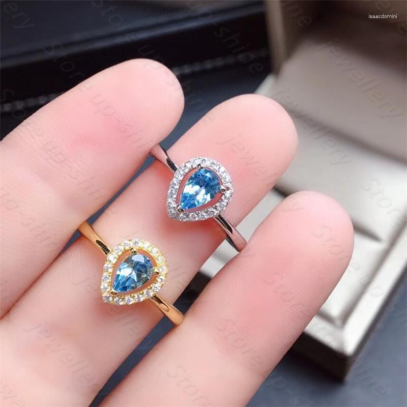 Cluster Rings Natural Topaz Ring 925 Silver Women's Super Shiny Luxury Atmosphere Banquet Must Bring Jewelry
Cluster Rings Natural Topaz Ring 925 Silver Women's Super Shiny Luxury Atmosphere Banquet Must Bring Jewelry