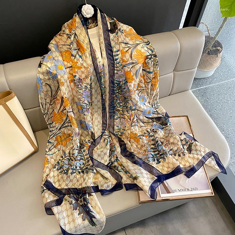 Scarves Printing Scarf For Women Summer Sun Protection Spring Autumn Fashion Shawl Soft Silk Feeling Big Size 190 35cm W316
Scarves Printing Scarf For Women Summer Sun Protection Spring Autumn Fashion Shawl Soft Silk Feeling Big Size 190 35cm W316