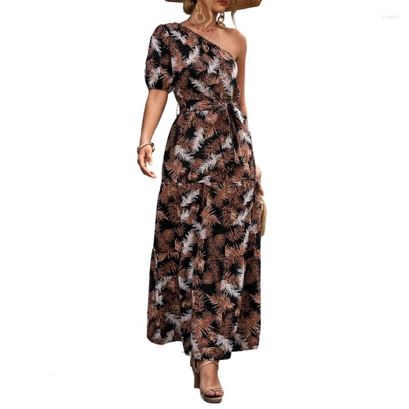 Casual Dresses Floral Printed Long Bows Tie Fashin Insgram Style Outfits For Parties, Black
Casual Dresses Floral Printed Long Bows Tie Fashin Insgram Style Outfits For Parties, Black
