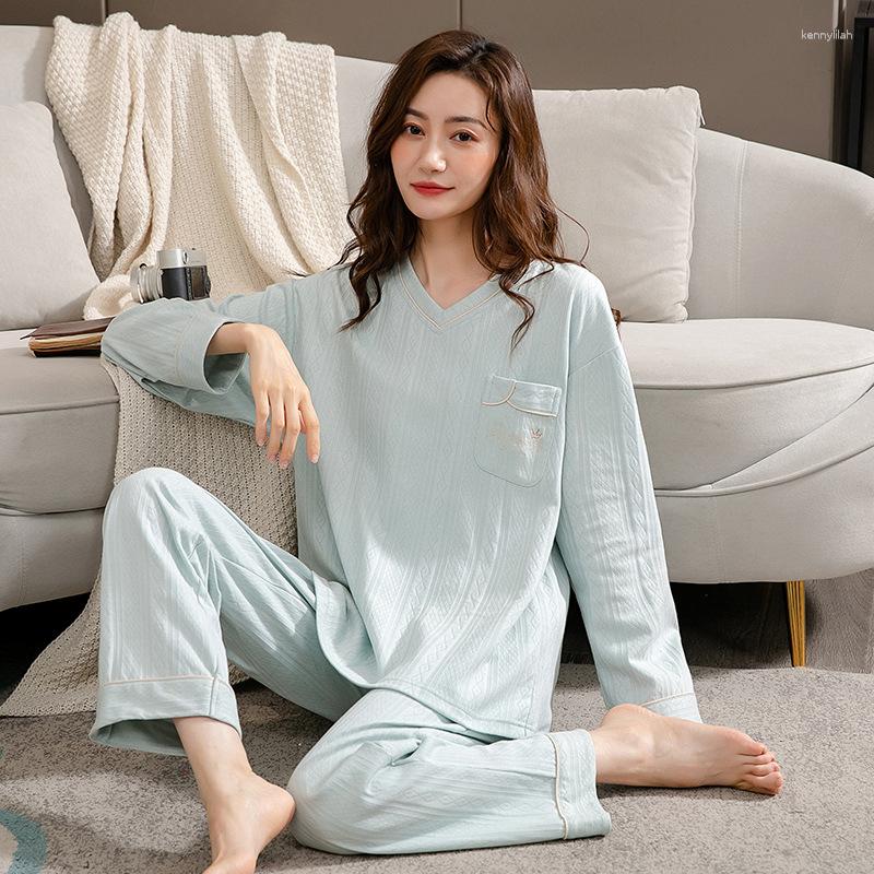 Women's Sleepwear Women Print V-neck Pajamas Sets Full Shirt&pant Pyjamas Cotton Sleep Suit Nightwear Lingerie Home Wear Big Size 3xl, 78p88408
Women's Sleepwear Women Print V-neck Pajamas Sets Full Shirt&pant Pyjamas Cotton Sleep Suit Nightwear Lingerie Home Wear Big Size 3xl, 78p88408
