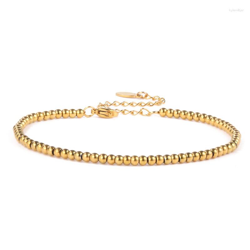 Charm Bracelets ZG Trending Products Bracelet For Men And Women Titanium Steel Small Gold Beads Color Charms Trend Unisex Jewelry
Charm Bracelets ZG Trending Products Bracelet For Men And Women Titanium Steel Small Gold Beads Color Charms Trend Unisex Jewelry
