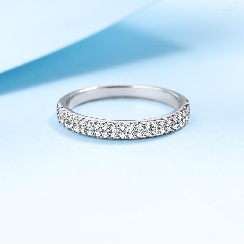 Cluster Rings Wedding Bands Round Cut D Color Moissanite 925 Silver Ring Test Passed Fashion Woman Girl Gift
Cluster Rings Wedding Bands Round Cut D Color Moissanite 925 Silver Ring Test Passed Fashion Woman Girl Gift