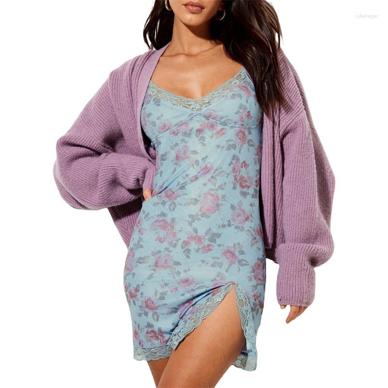 Casual Dresses 2023 Summer Women Spaghetti Strap Backless Sleeveless U-Neck Floral Printed With Lace Dress, Light blue
Casual Dresses 2023 Summer Women Spaghetti Strap Backless Sleeveless U-Neck Floral Printed With Lace Dress, Light blue