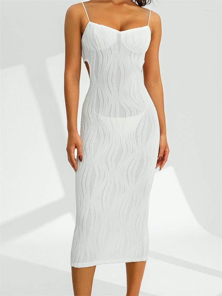 Casual Dresses CHRONSTYLE Women Ruched Sleeveless Strap Sling Dress Summer Solid Side Hollow Out Party Cocktail Beach Female Vestido 2023, White
Casual Dresses CHRONSTYLE Women Ruched Sleeveless Strap Sling Dress Summer Solid Side Hollow Out Party Cocktail Beach Female Vestido 2023, White