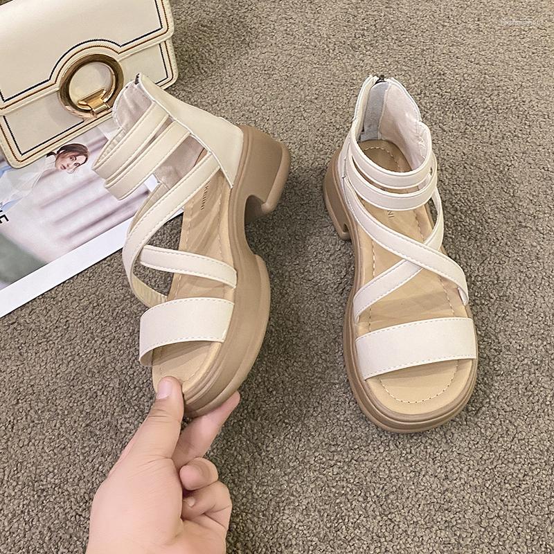 Sandals Women Open Toe Mid Heels Shoes 2023 Summer Causal Dress Slides Zipper Slippers Party Flip Flops Mujer Zapatos, Beige
Sandals Women Open Toe Mid Heels Shoes 2023 Summer Causal Dress Slides Zipper Slippers Party Flip Flops Mujer Zapatos, Beige