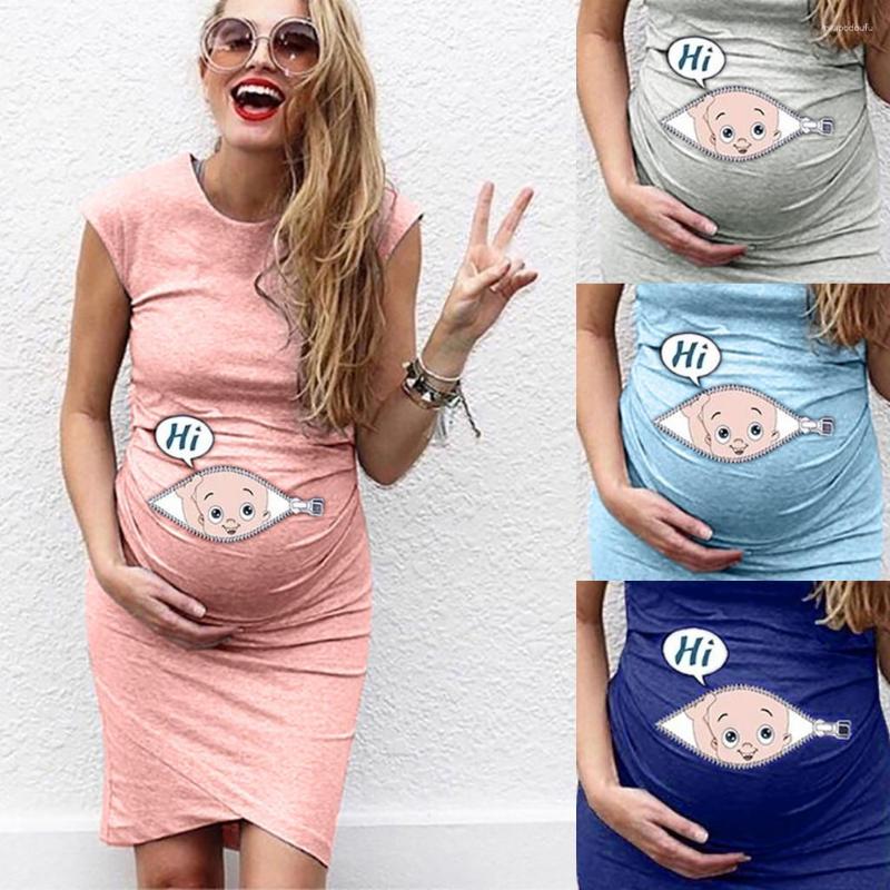 Casual Dresses Pregnant Women Dress Cartoon Printed Pattern Short Sleeve Round Collar Pink Blue Grey Dark Daily Wear Skin-Friendly S-2XL, Gray
Casual Dresses Pregnant Women Dress Cartoon Printed Pattern Short Sleeve Round Collar Pink Blue Grey Dark Daily Wear Skin-Friendly S-2XL, Gray