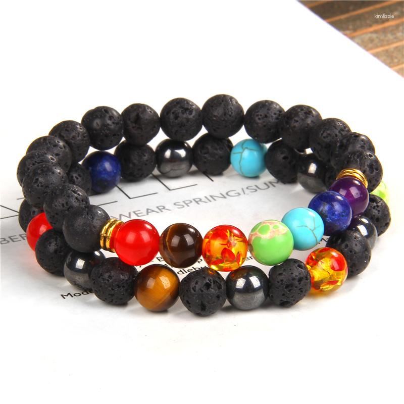 Charm Bracelets 7 Chakras For Women Men Natural Stone Bracelet Set Lava Onyx Hematite Bangle Yoga Meditation Reiki Energy Jewelry
Charm Bracelets 7 Chakras For Women Men Natural Stone Bracelet Set Lava Onyx Hematite Bangle Yoga Meditation Reiki Energy Jewelry