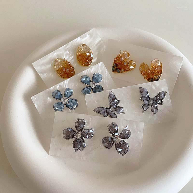 Stud Earrings Crystal Butterfly For Women Heart Flower Trendy Wedding Party Jewelry Korean Girls Accessories Gifts 2023
Stud Earrings Crystal Butterfly For Women Heart Flower Trendy Wedding Party Jewelry Korean Girls Accessories Gifts 2023