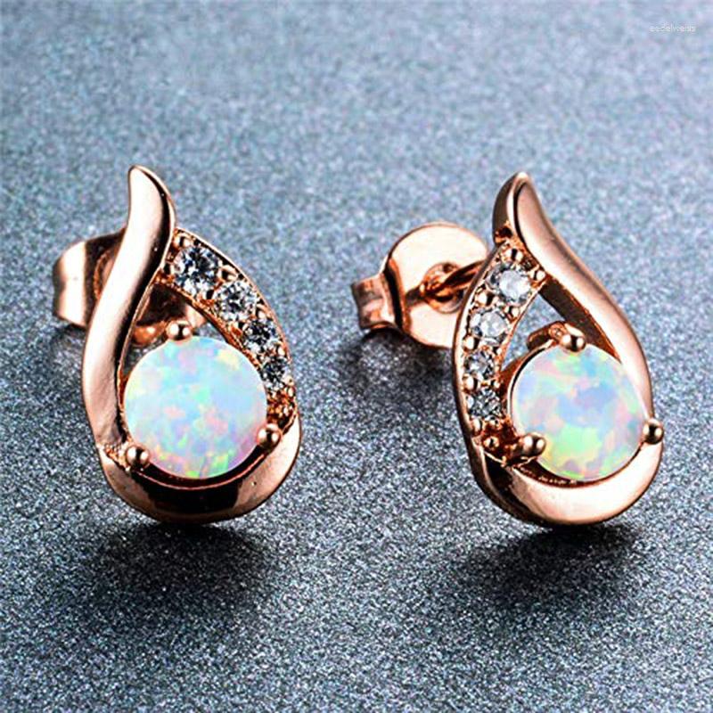 Stud Earrings Classic Round Zircon Charm Female Rainbow Crystal Small Rose Gold Silver Color Wedding For Women
Stud Earrings Classic Round Zircon Charm Female Rainbow Crystal Small Rose Gold Silver Color Wedding For Women