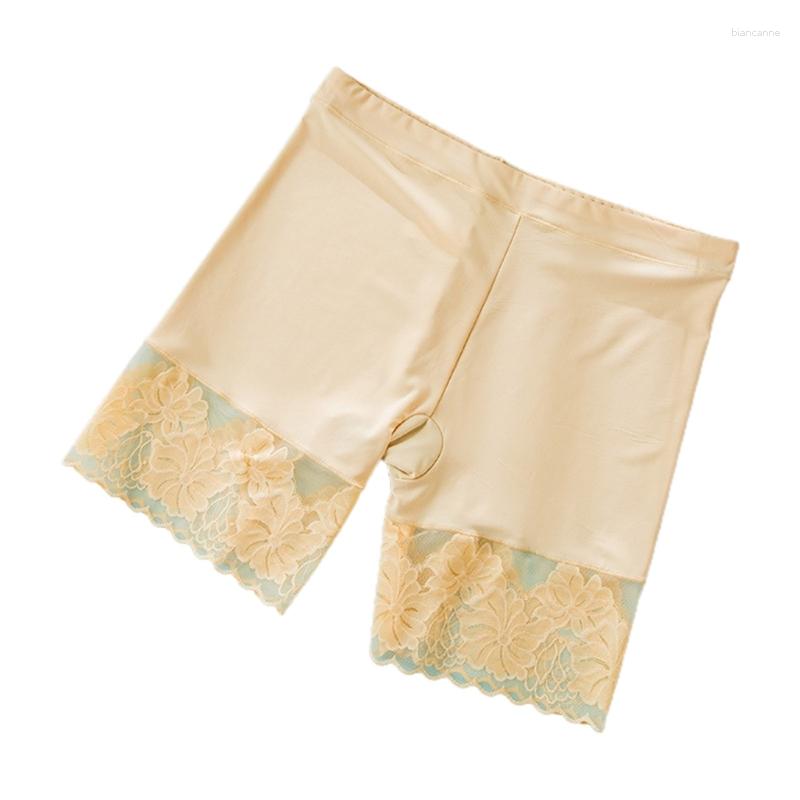 Women's Panties Womens Safety Pants Soft Breathable Ice Silk Shorts Lace For Dresses, High waist skin tone
Women's Panties Womens Safety Pants Soft Breathable Ice Silk Shorts Lace For Dresses, High waist skin tone