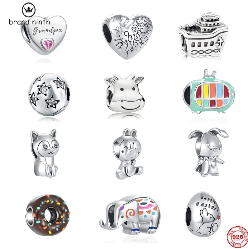 925 silver for pandora charms jewelry beads New European Boat Grandpa Elephant Star Clip DIY charms set
925 silver for pandora charms jewelry beads New European Boat Grandpa Elephant Star Clip DIY charms set