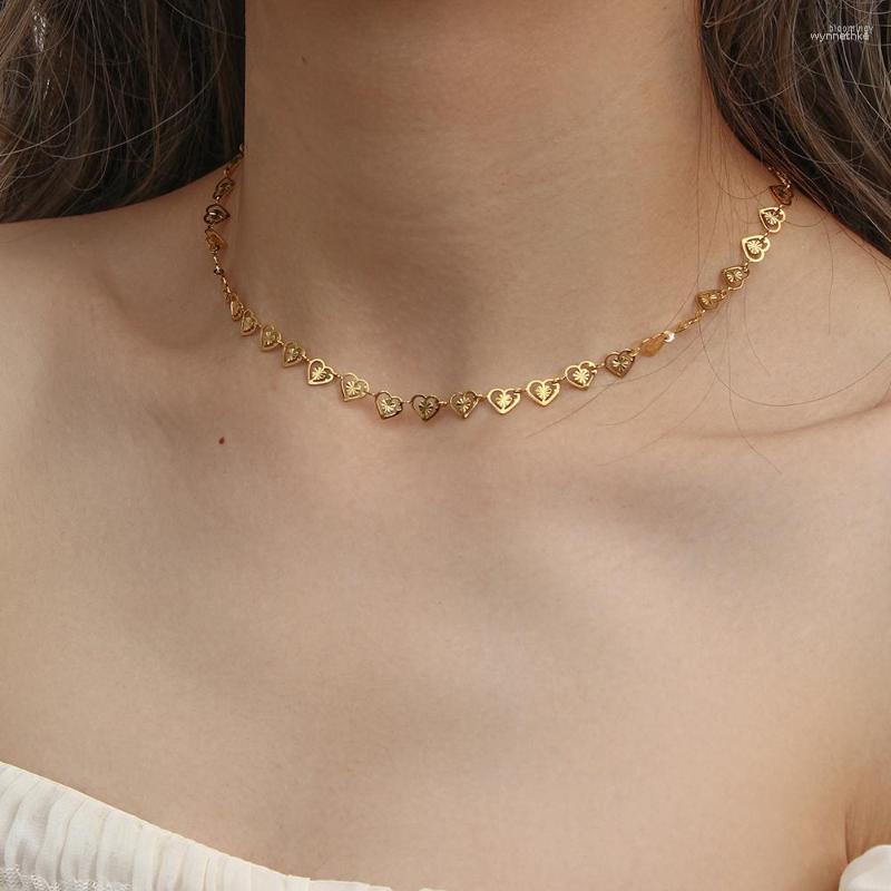 Chains 2023 Love Heart Shape Pearl Tail Chain Choker Necklaces For Women Girls Trendy Gold Jewelry Party Gift Wholesale
Chains 2023 Love Heart Shape Pearl Tail Chain Choker Necklaces For Women Girls Trendy Gold Jewelry Party Gift Wholesale