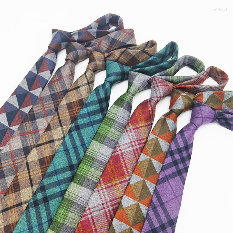 Bow Ties 6CM Fashion Cotton Plaid Neckties Casual Soft Tie Business Colorful Cashmere Fabric Cravat Dress Suit Mens Accessories Gravata
Bow Ties 6CM Fashion Cotton Plaid Neckties Casual Soft Tie Business Colorful Cashmere Fabric Cravat Dress Suit Mens Accessories Gravata