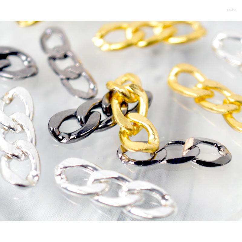 Nail Art Decorations 20PCS/Jar 3D Punk Gold Silver Gun Black 3 Buckle Thick Chains Metal Rhinestones Manicure Alloy Ornaments
Nail Art Decorations 20PCS/Jar 3D Punk Gold Silver Gun Black 3 Buckle Thick Chains Metal Rhinestones Manicure Alloy Ornaments