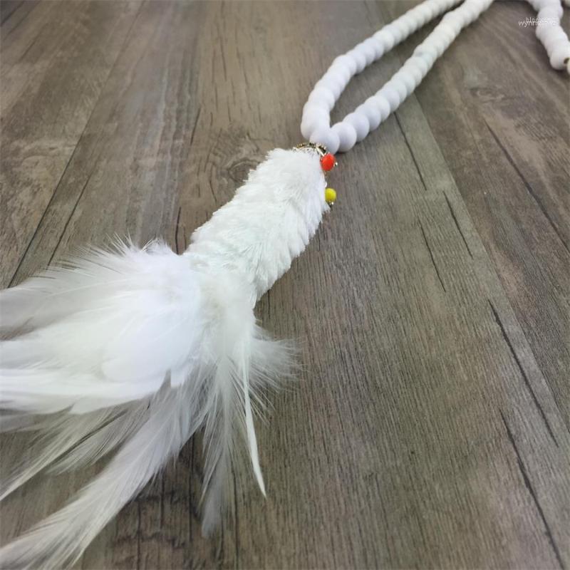 Chains Vintage Big Feather Statement Necklaces & Pendants Women Jewelry Long Necklace Wood Bead Collares Bijoux Femme Colar
Chains Vintage Big Feather Statement Necklaces & Pendants Women Jewelry Long Necklace Wood Bead Collares Bijoux Femme Colar